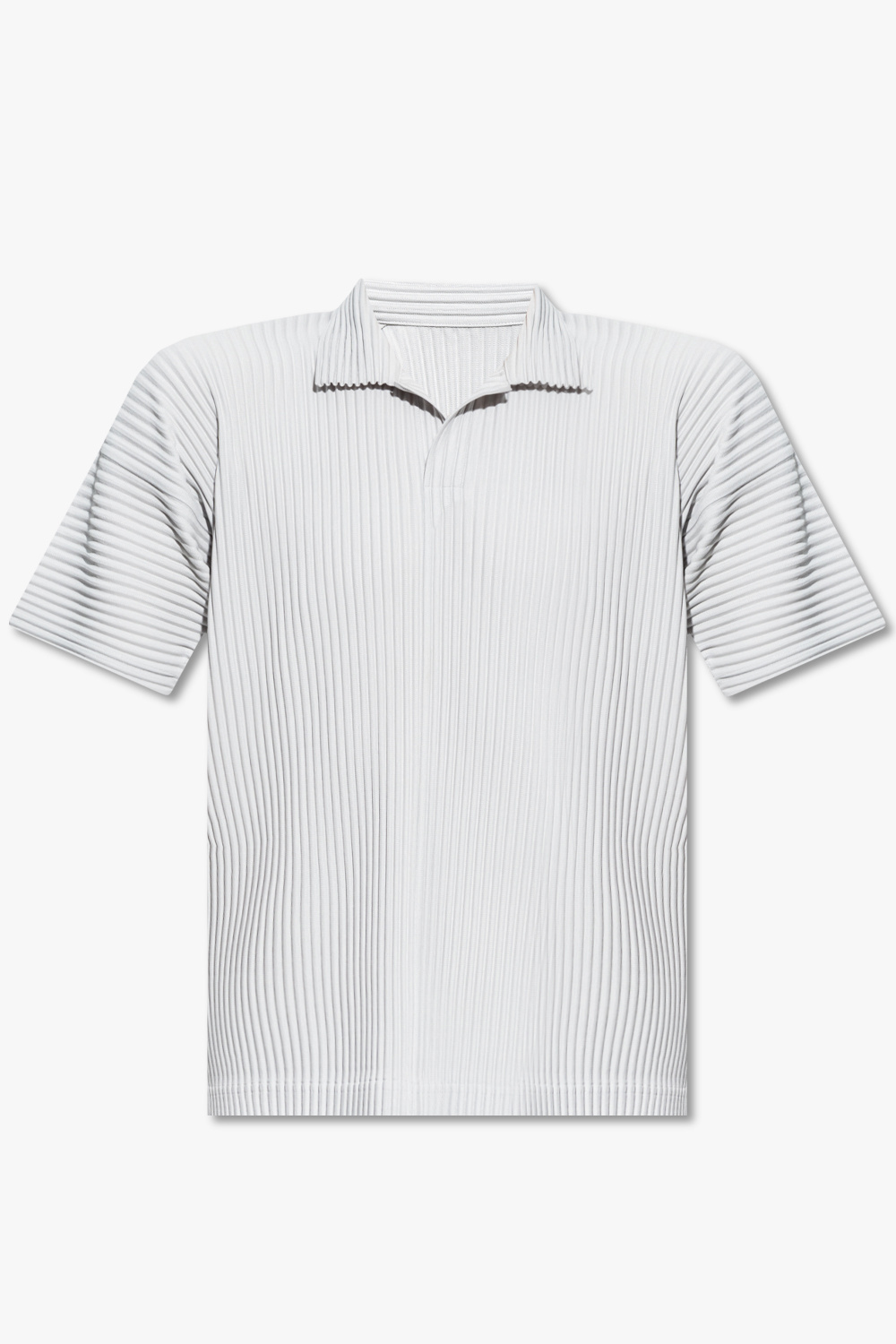 Grey Pleated polo shirt Issey Miyake Homme Plisse - Vitkac Canada